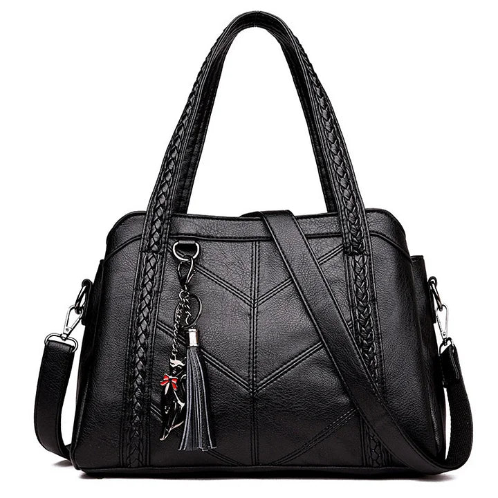 Freja Spacious Faux Leather Handbag