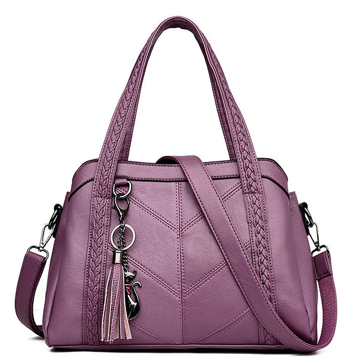 Freja Spacious Faux Leather Handbag