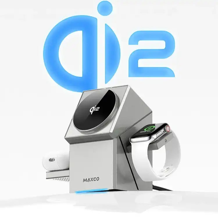 Magic Cube Auto-Rotating Wireless Charging Station for iPhone