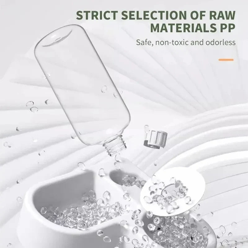 Love Multi-Functional Pet Bowl – Automatic Drinking & Feeding Dual-Use Basin