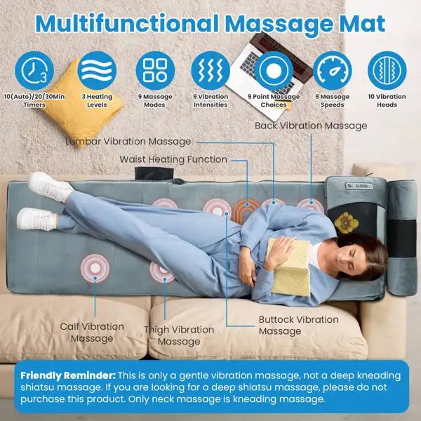 Full Body Massage Mat with Heating