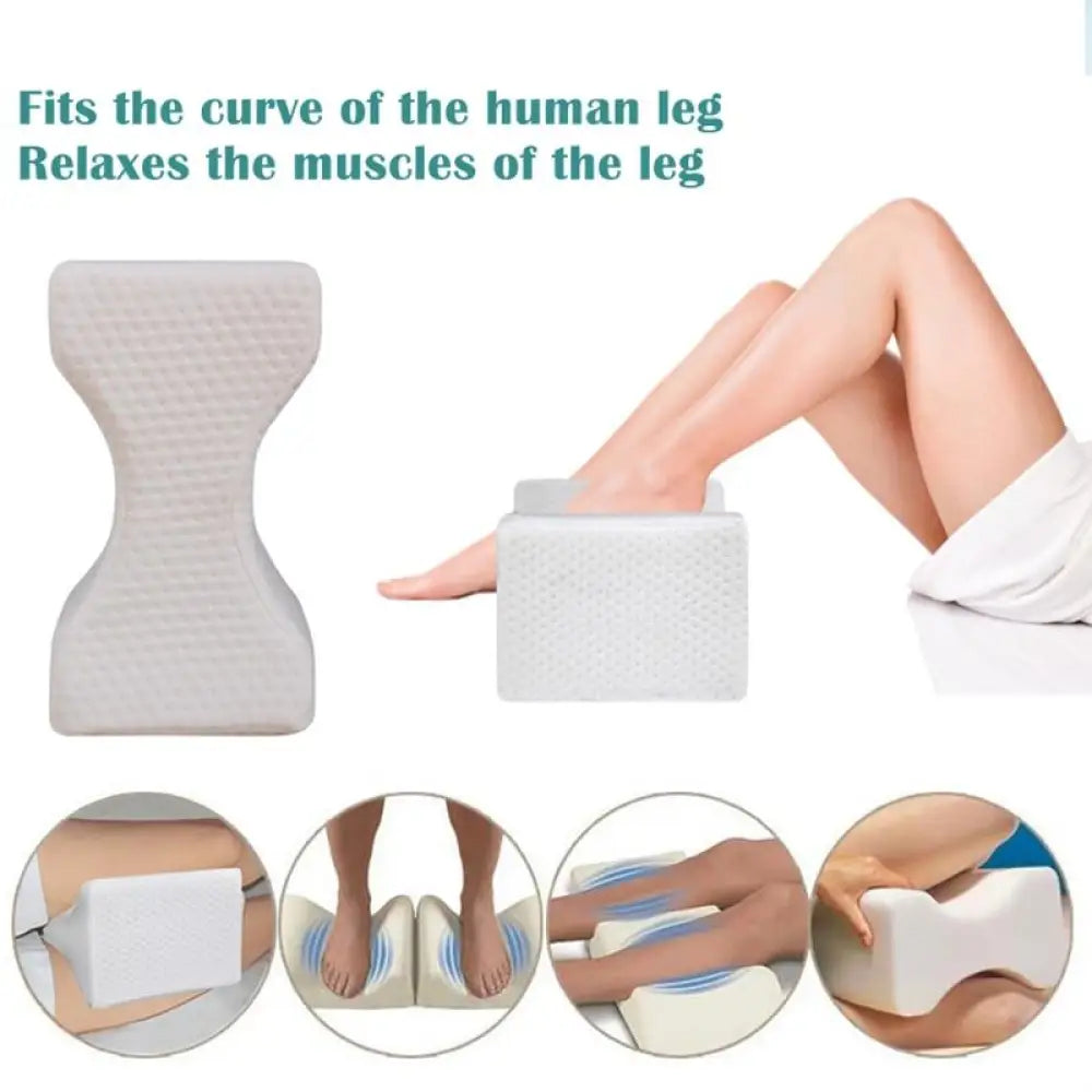 Orthopedic Knee Pillow – Memory Foam, Sciatica Relief