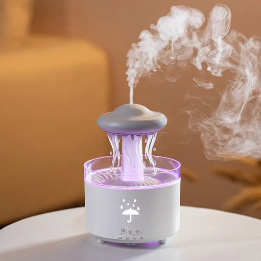 Raindrop Cloud Humidifier & Diffuser -  Remote Control