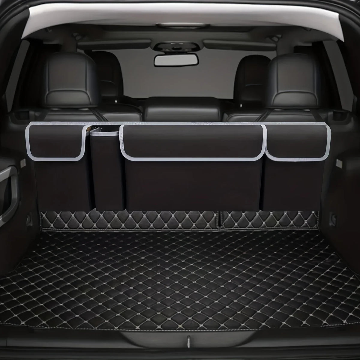 Rear Seat Hanging Car Trunk Organizer – Oxford Cloth & Nylon