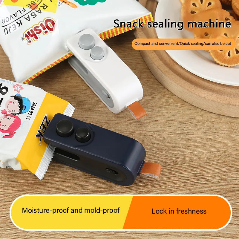 Mini USB Rechargeable Bag Sealer – Handheld Heat Sealer for Food Storage