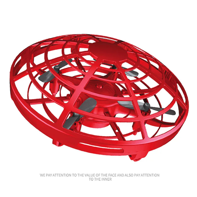 UFO Hand-Sensing Induction Drone Infrared RC Quadcopter for Kids