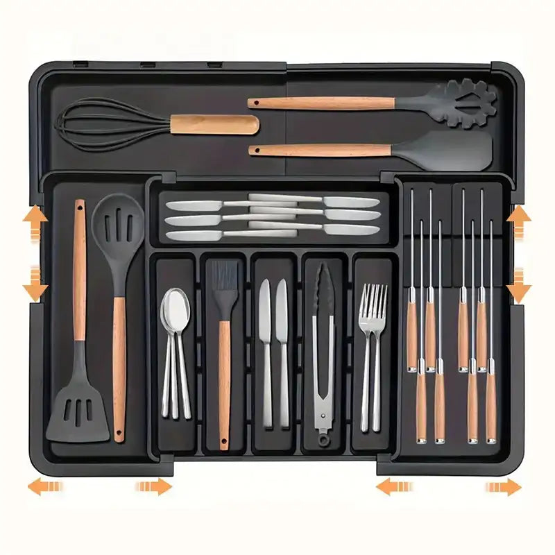 Expandable Cutlery Tray Kitchen Drawer Organizer