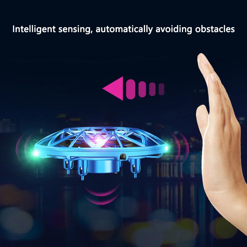 UFO Hand-Sensing Induction Drone Infrared RC Quadcopter for Kids