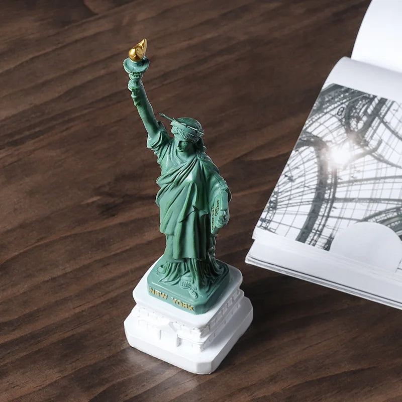 Statue of Liberty Decorative Model – New York Inspired Desk Accent