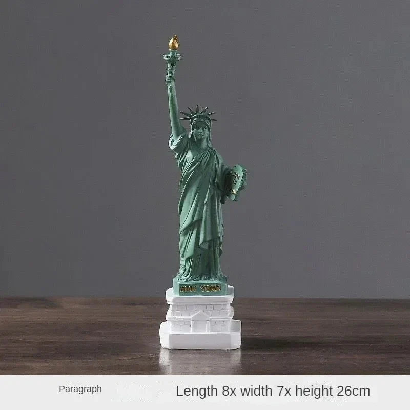 Statue of Liberty Decorative Model – New York Inspired Desk Accent