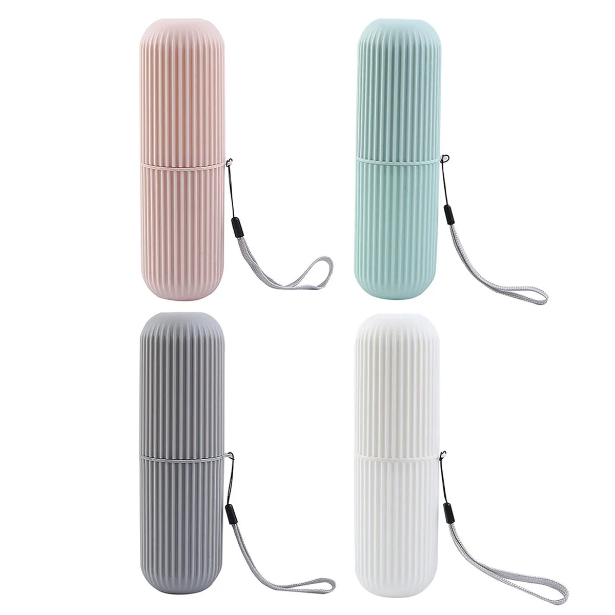 Portable Travel Toothbrush & Toothpaste Case – Hygienic Storage Box