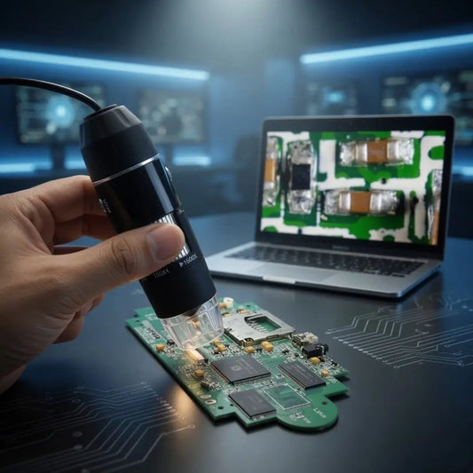 USB Microscope Camera – 1000X Digital Zoom with 8 LED Lights