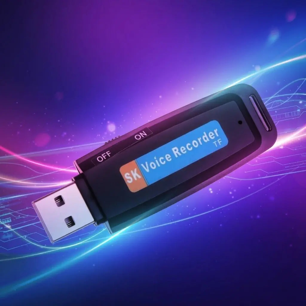USB Voice Recorder – Discreet 144-Hour Audio Recording Drive