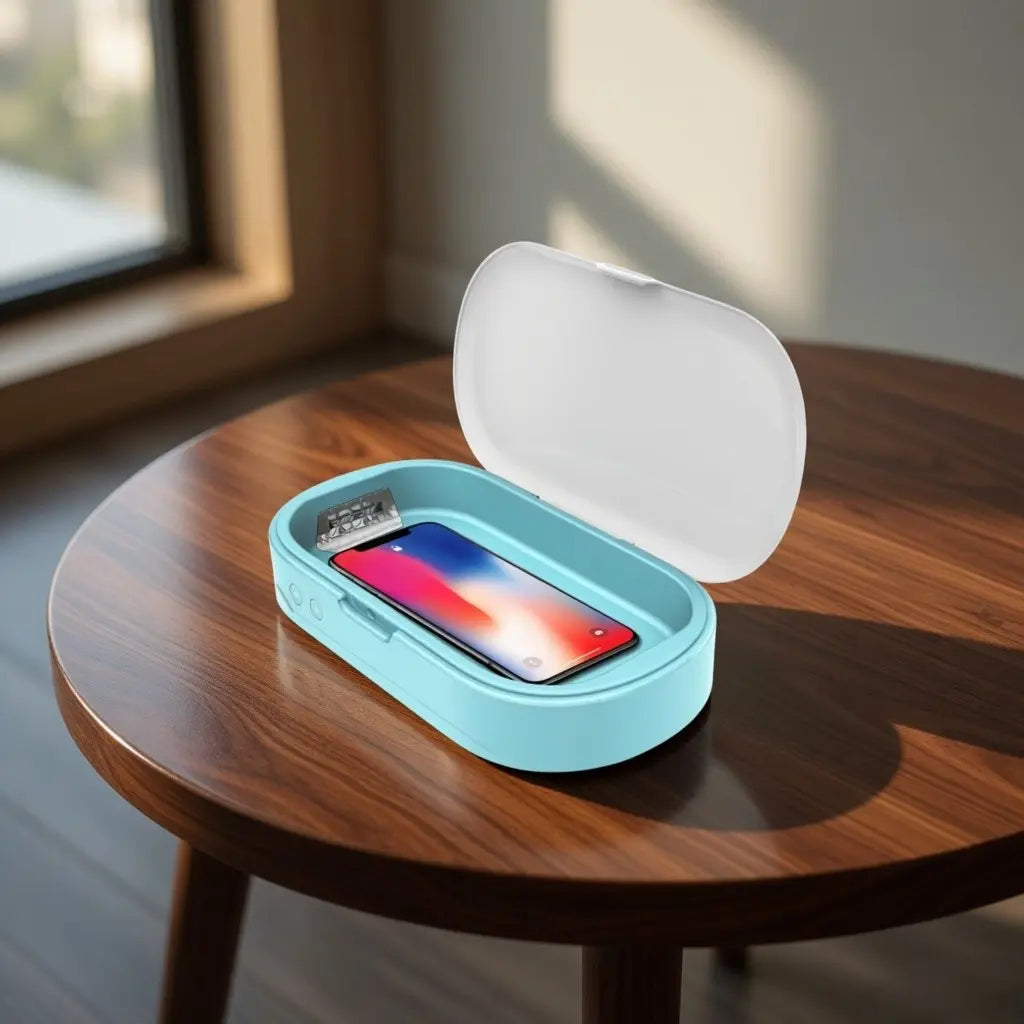 UV Light Phone Sanitizer Box – Kills 99.99% Bacteria in 5 Min