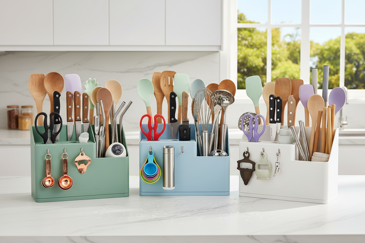 Ultimate Utensil Organizer – Knives, Hooks & Storage