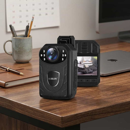 Ultra HD 1296p Body Camera – IR Night Vision, 10Hr Battery