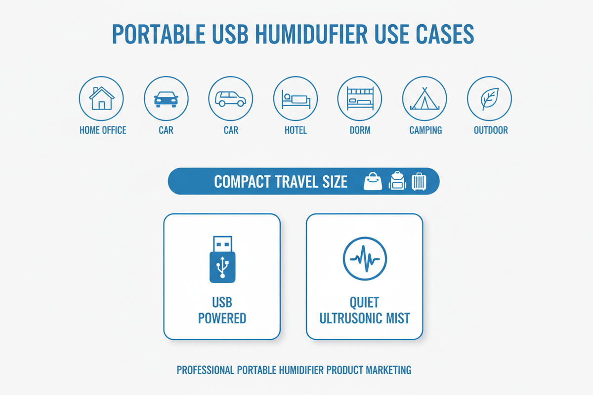 Ultrasonic Portable Air Humidifier