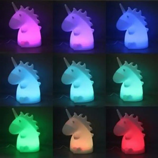 Unicorn Magic Light – LED Nightlight, White & Multicolor