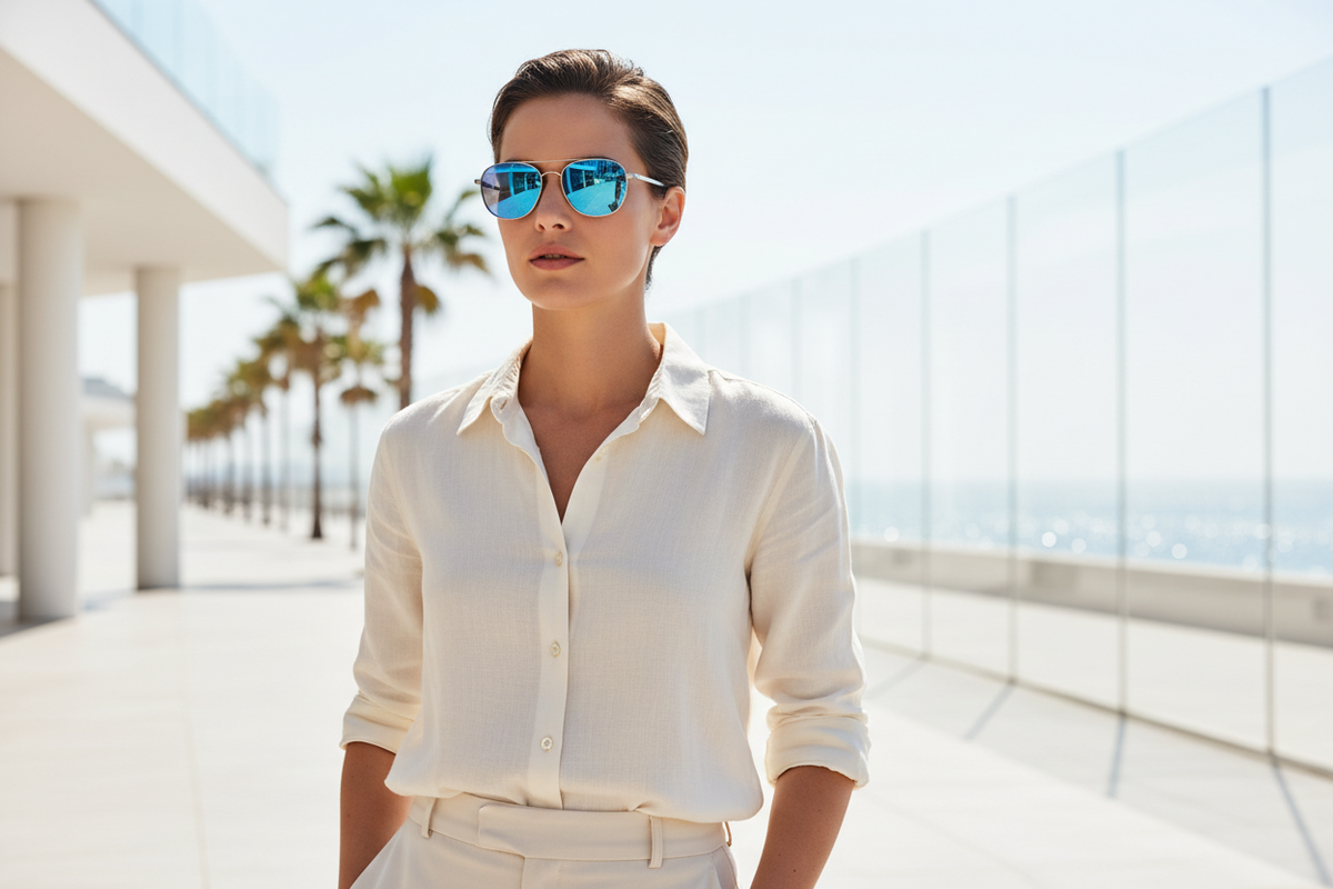 Unisex Polarized Sunglasses – UV400, Metal Frame, Lightweight