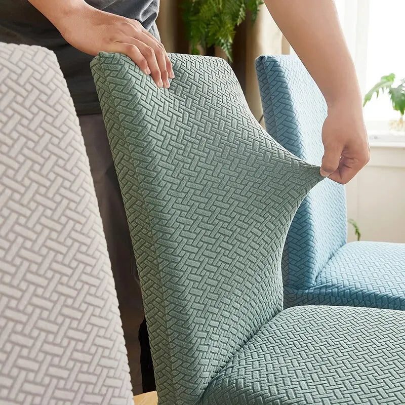 Universal Elastic Chair Cover – Spandex Stretch Seat Protector Dining Room