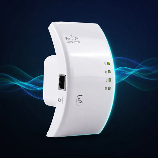 WiFi Extender Signal Amplifier – 300Mbps, Plug & Play, 2.4GHz