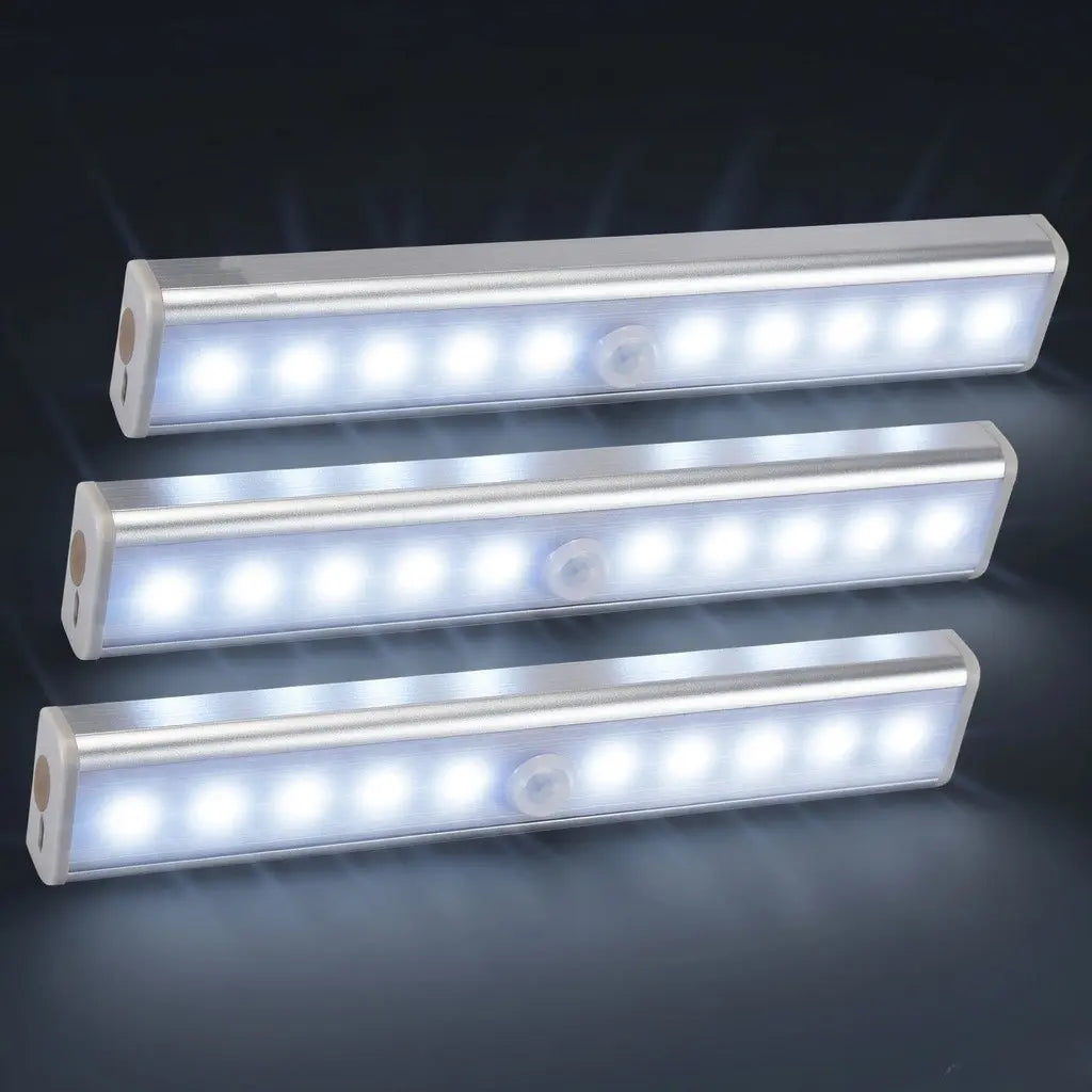 Wireless LED Motion Sensor Cabinet Light – PIR, No Wiring