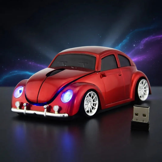 Wireless VW Beetle Model Mouse Gaming Mice With USB