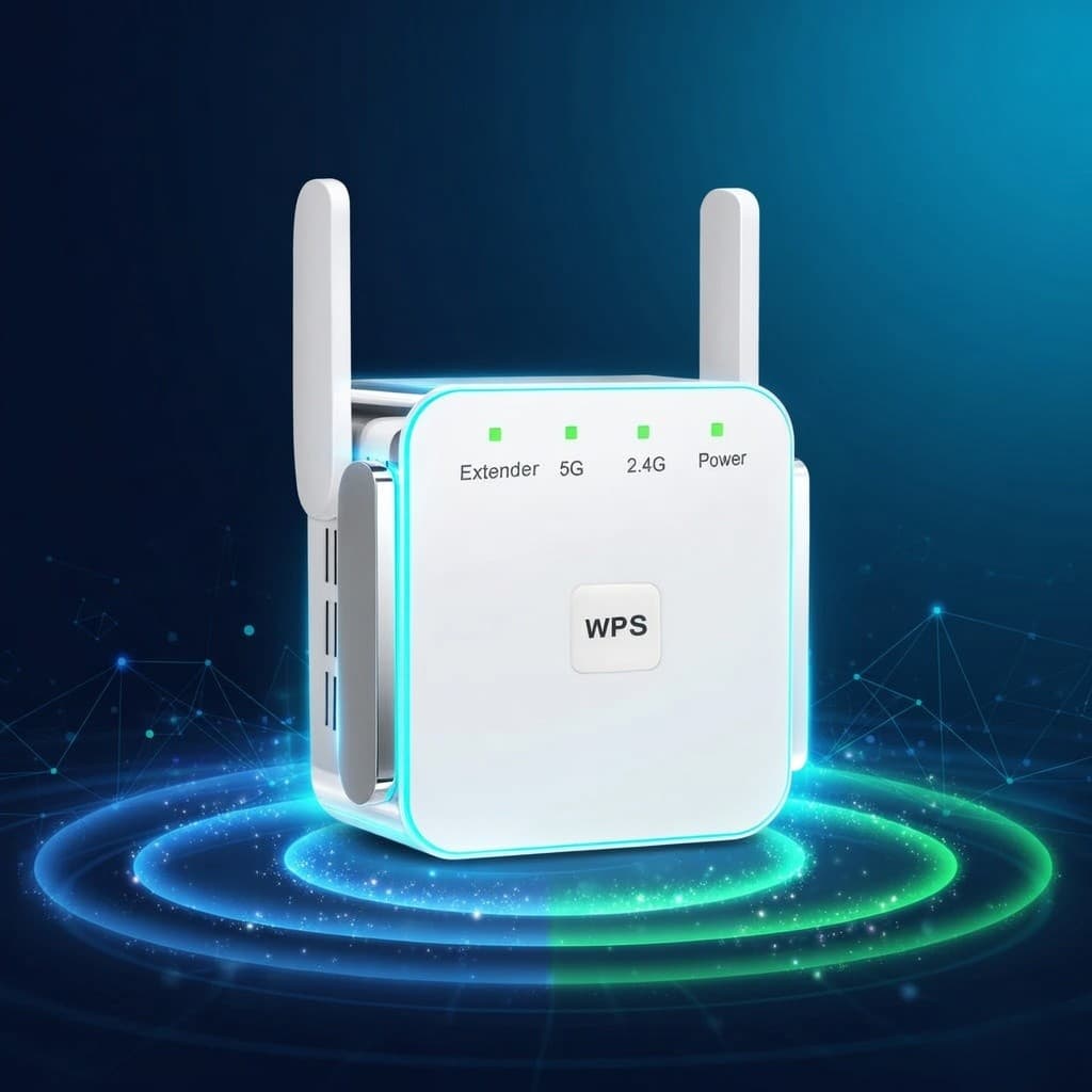 ZenBooster WiFi Booster – 300Mbps Range Extender Plug & Play