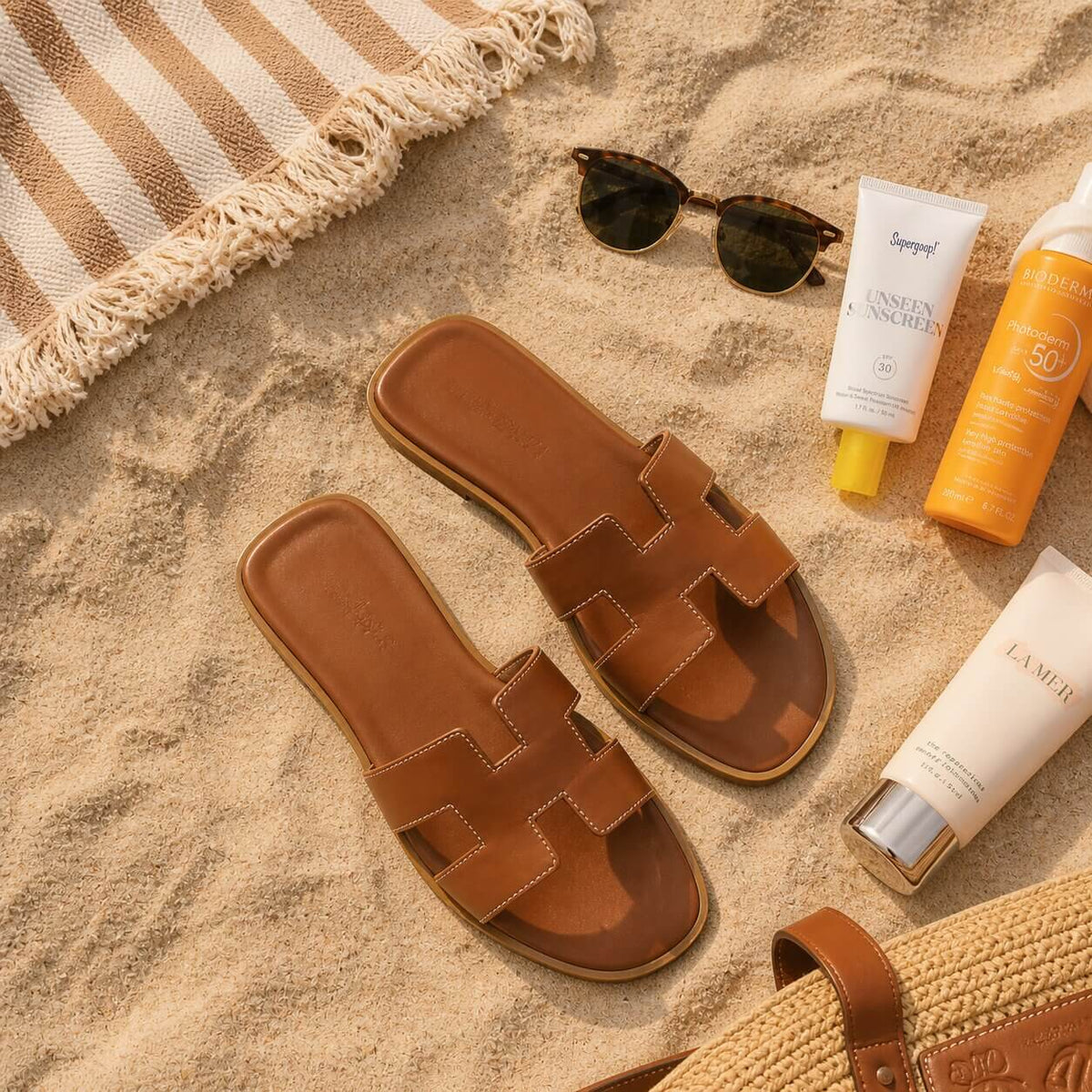 Lunavera Comfort Leather Mules for Women