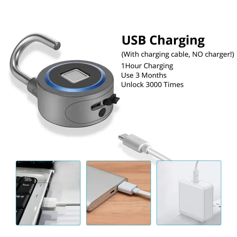 Biometric Fingerprint Thumb Print Padlock