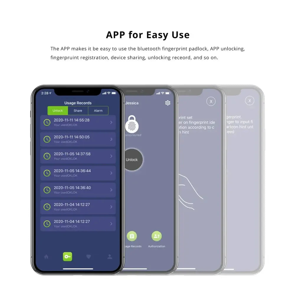 Biometric Fingerprint Thumb Print Padlock
