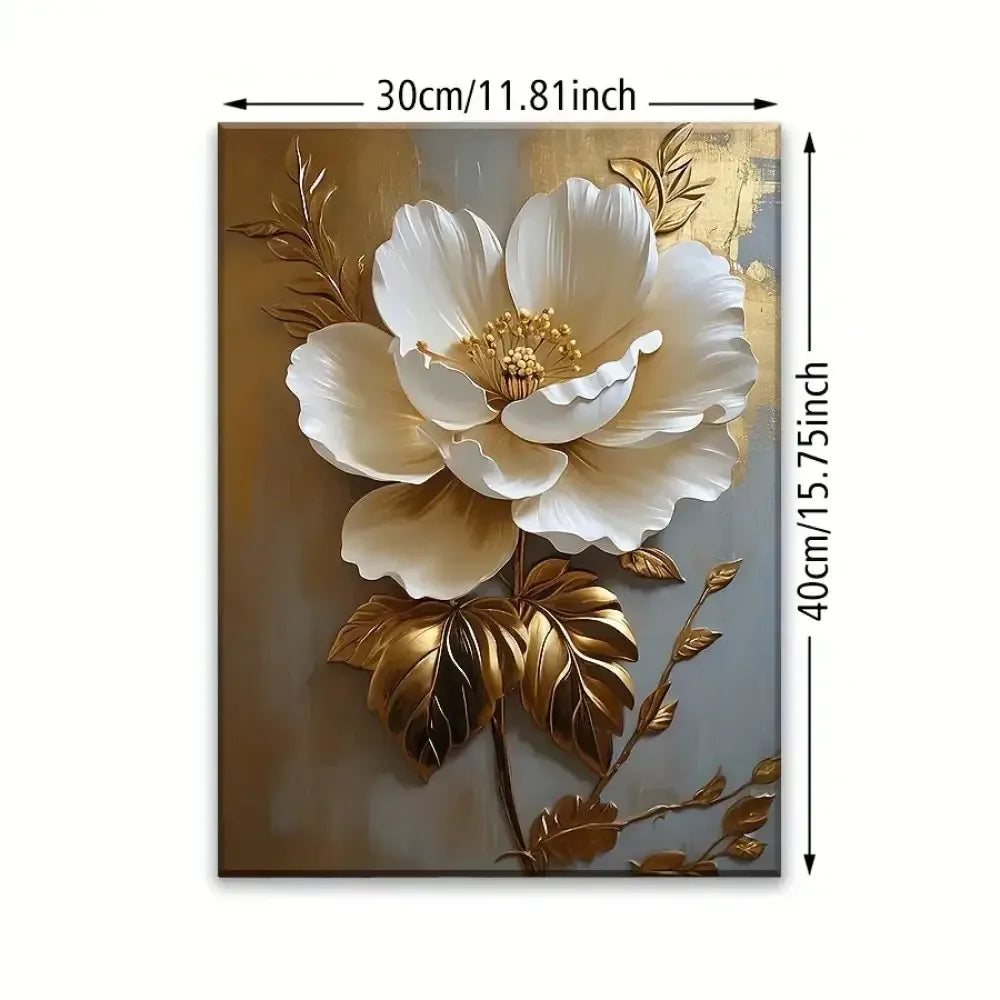 Bloom Elegance Floral Canvas Art