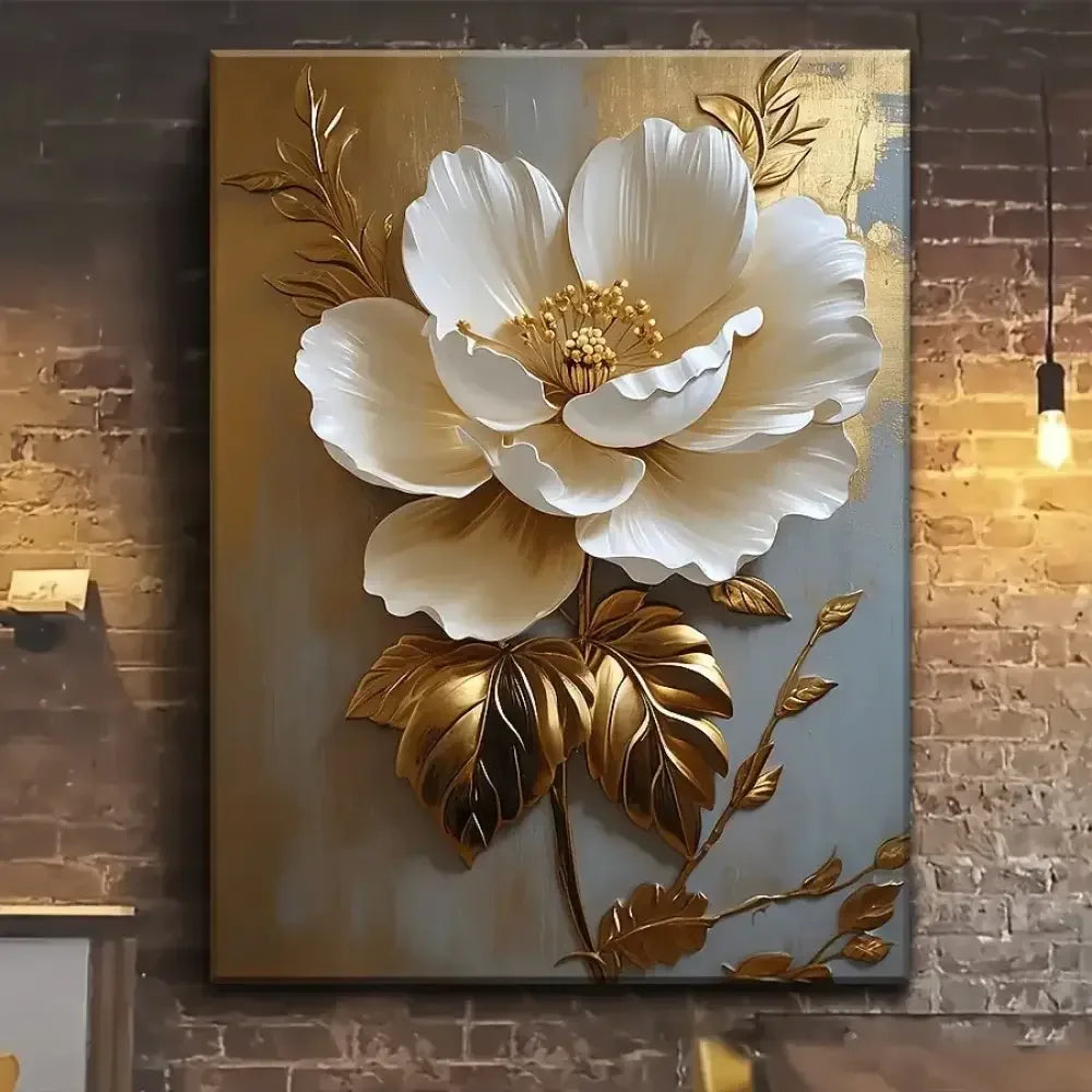 Bloom Elegance Floral Canvas Art
