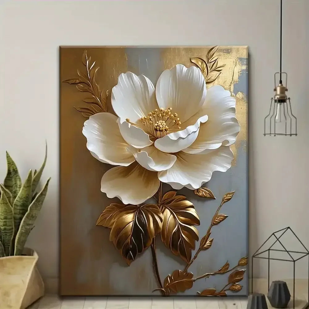 Bloom Elegance Floral Canvas Art
