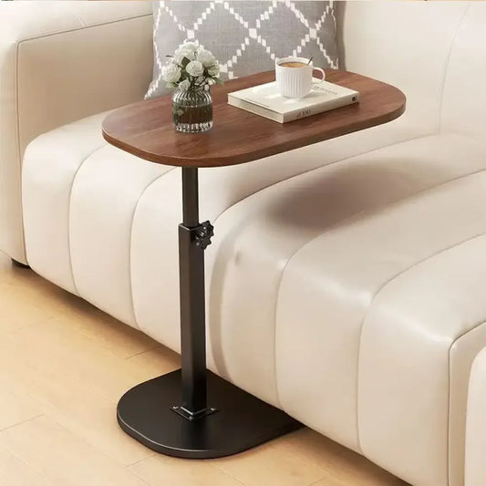 C-Shape Liftable Reversible Side Table – Laptop Desk & Nightstand