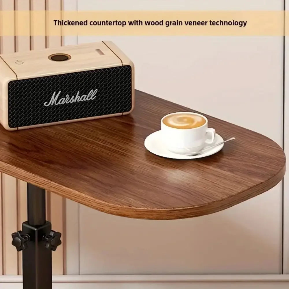 C-Shape Liftable Reversible Side Table – Laptop Desk & Nightstand