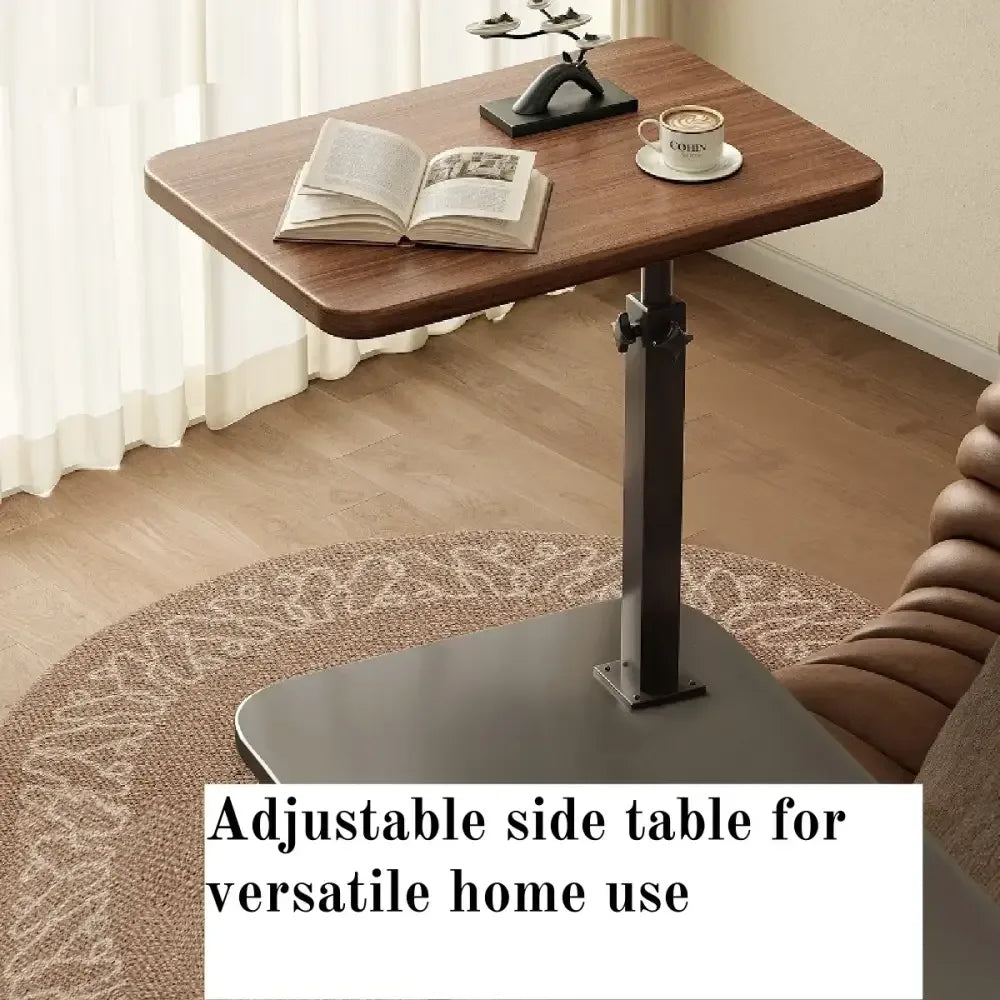 C-Shape Liftable Reversible Side Table – Laptop Desk & Nightstand