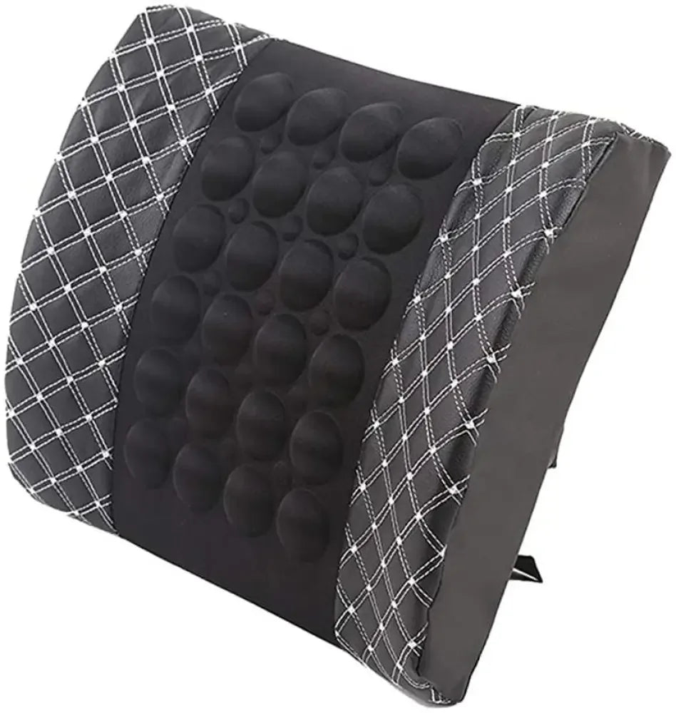 Car Massage Cushion Electric Lumbar Support Pillow