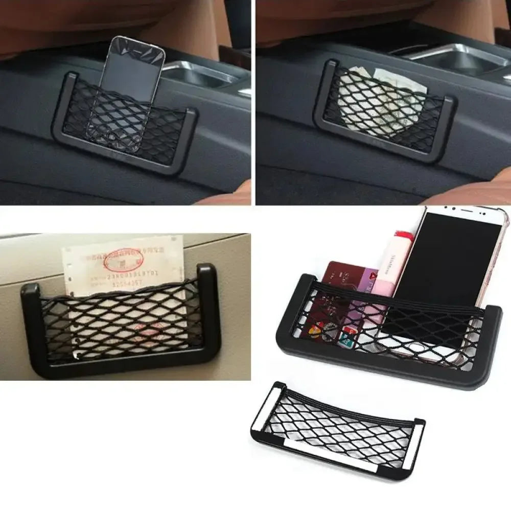 Car Phone Net Pocket Storage Bag