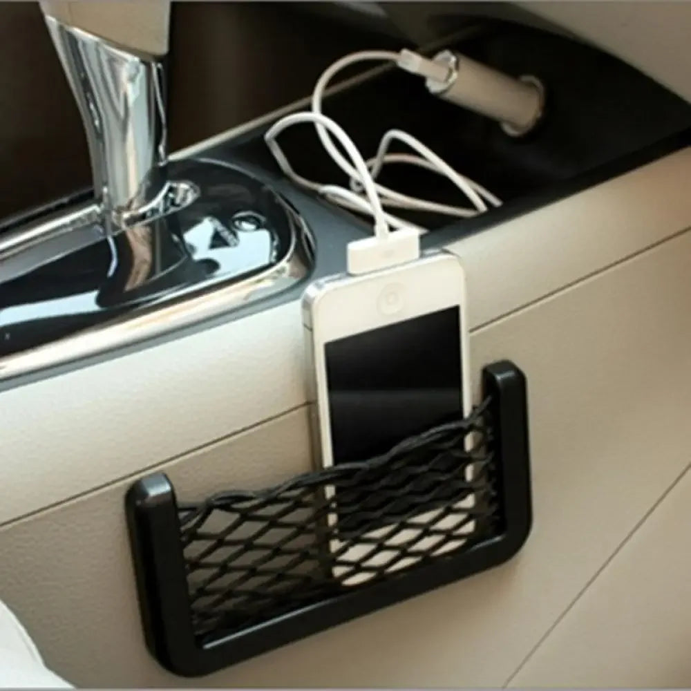 Car Phone Net Pocket Storage Bag
