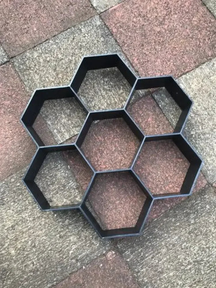 Concrete Paving Stepping Stone Path Molds 7 Piece