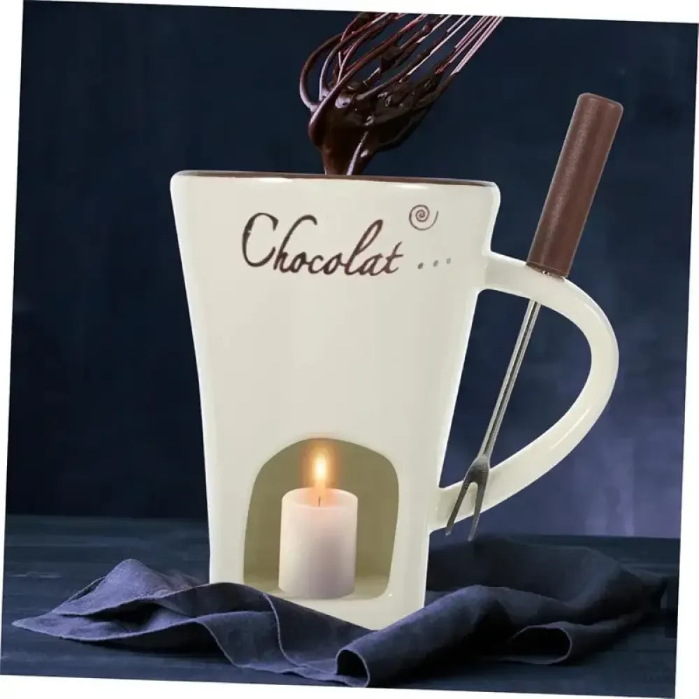 Double-Layer Heat-Resistant Ceramic Cup | Anti-Scald Design for Coffee, Tea