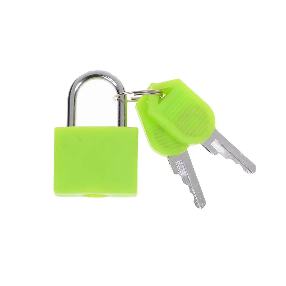 Travel Safe Padlock — Lightweight Keyed Lock for Luggage, Backpacks & Lockers
