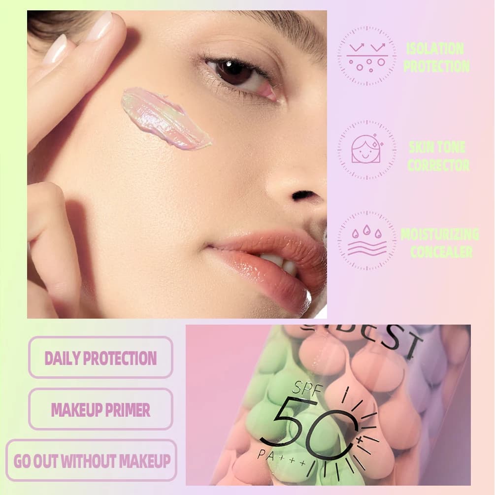 Tricolor Beauty Makeup Primer - Pack Of 2