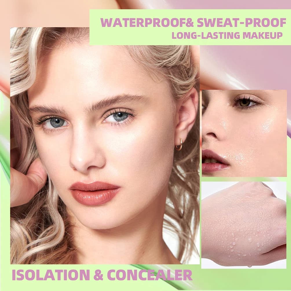 Tricolor Beauty Makeup Primer - Pack Of 2