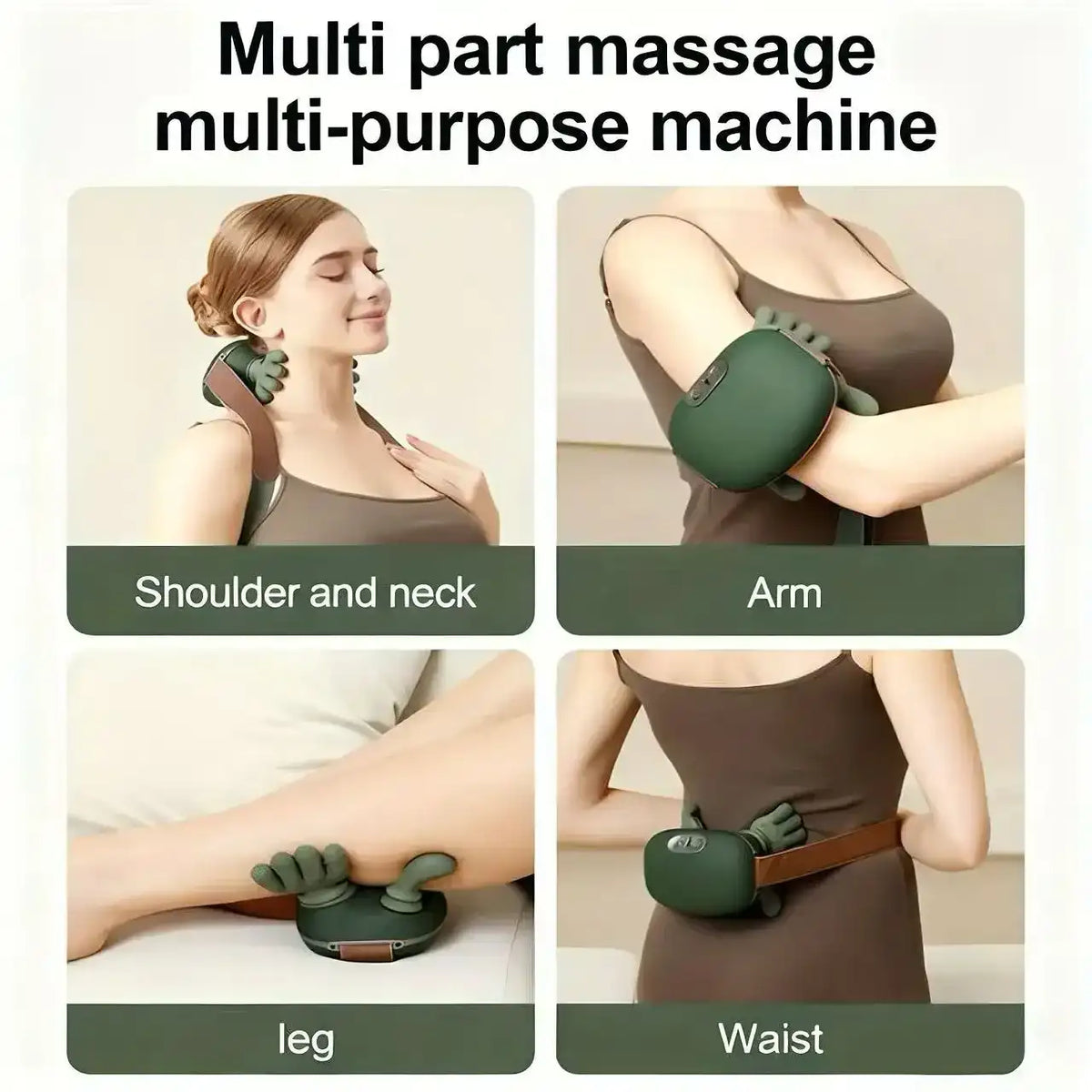 Wearable Neck & Trapezius Massager - 4D Kneading