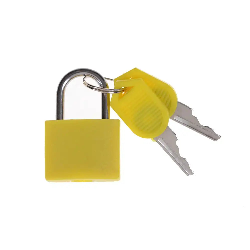 Travel Safe Padlock — Lightweight Keyed Lock for Luggage, Backpacks & Lockers