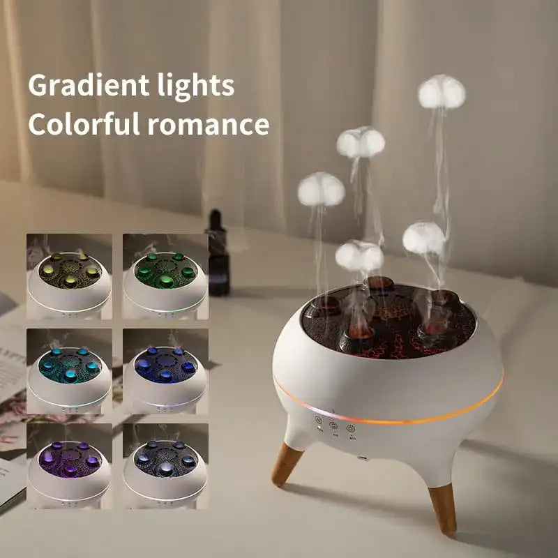 Remote Control Jellyfish Humidifier & Aroma Diffuser