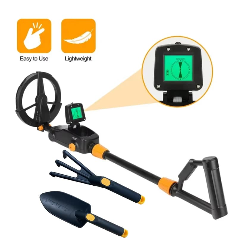 Portable Metal Detector – Adjustable, Waterproof Coil
