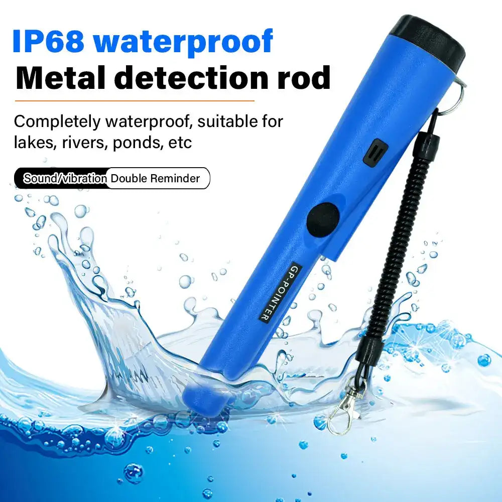 Treasure Hunter Handheld Metal Detector — Pinpointer for Gold, Coins & Relics